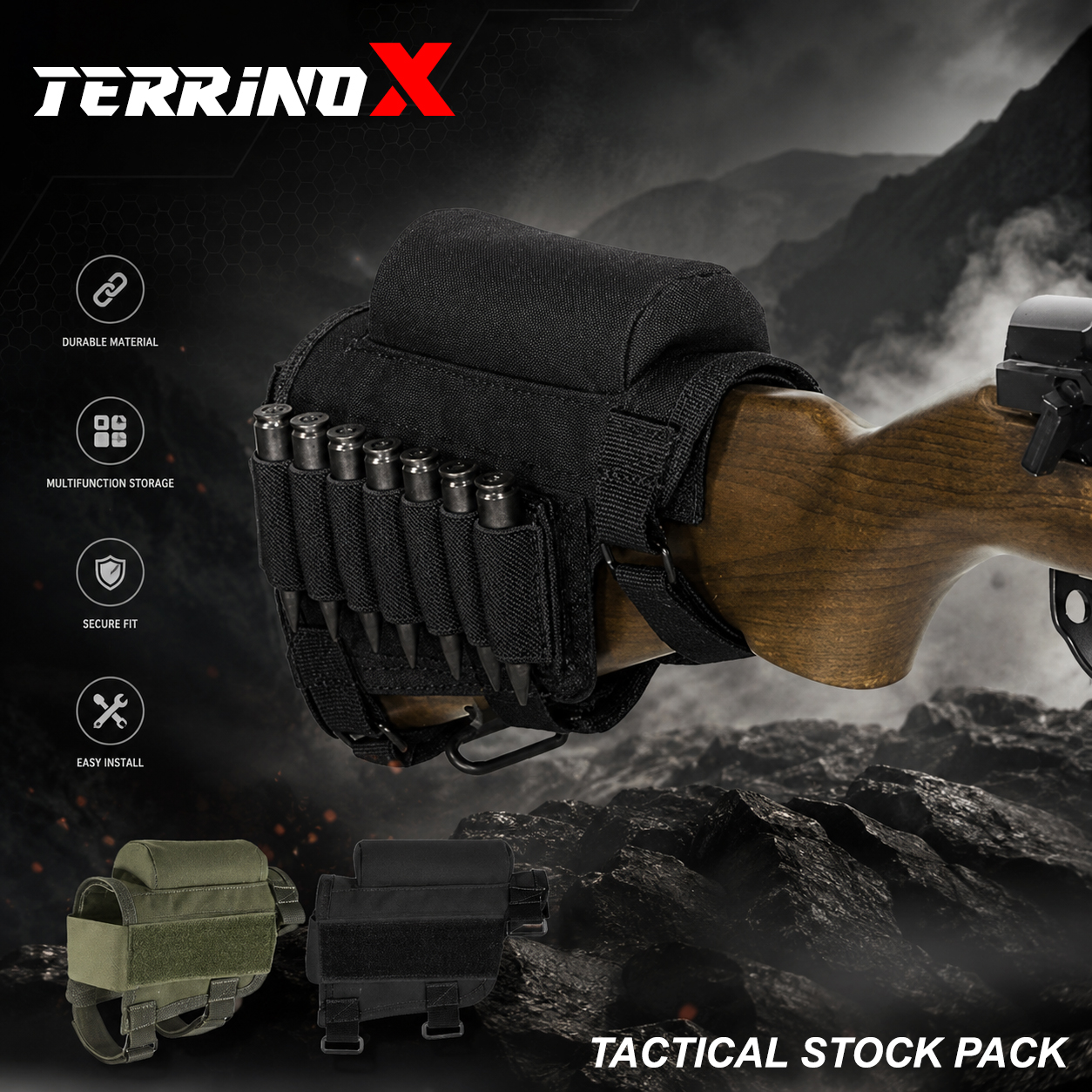 TerrinoX Tactical Stock Pack